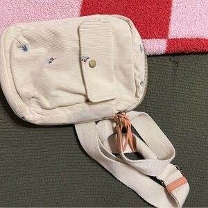 CROSSBODY CORDUROY BAG